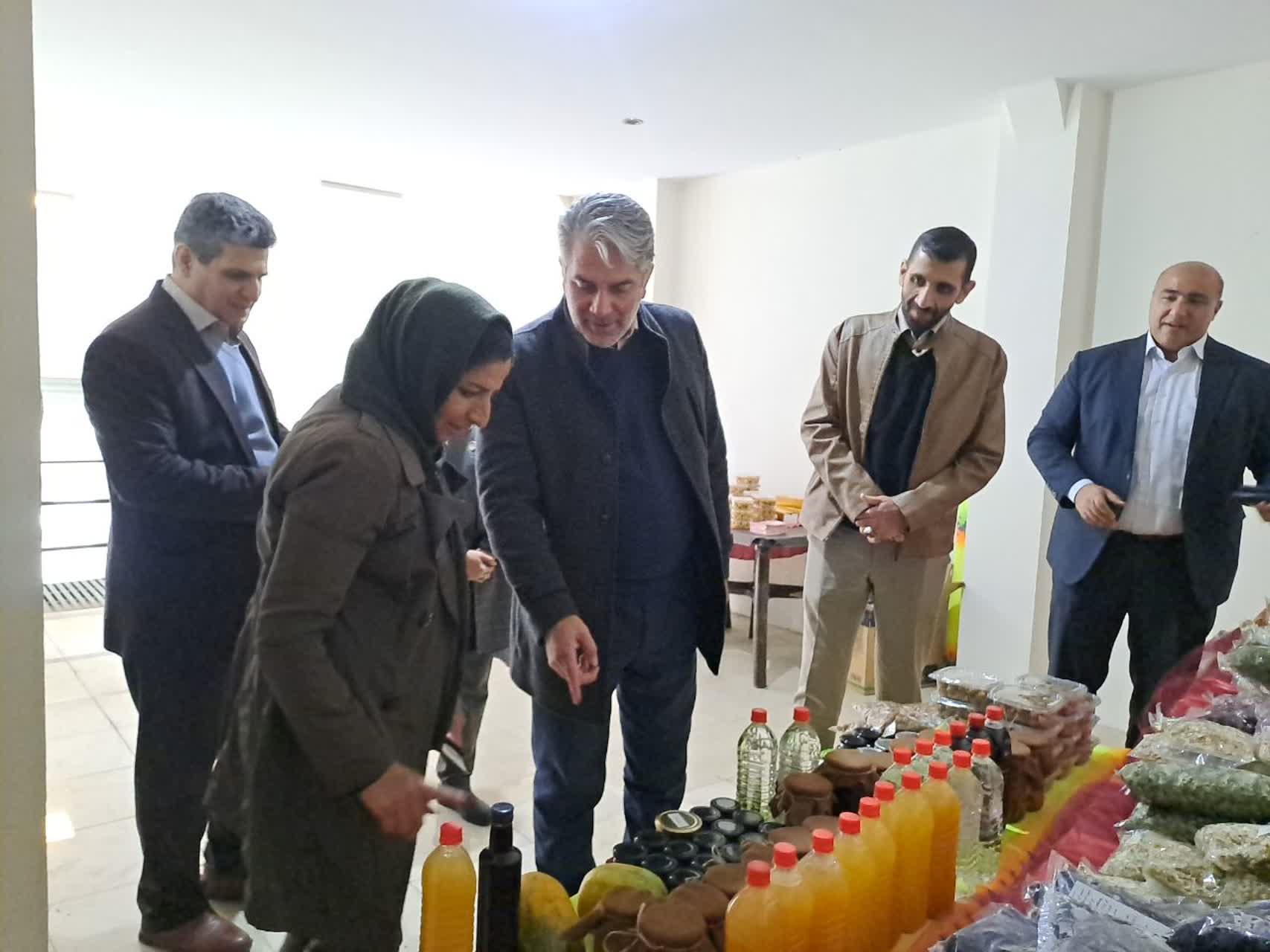 افتتاح فروشگاه عرضه محصولات هنری ،صنایع دستی و تولیدات محلی در فشم&nbsp;