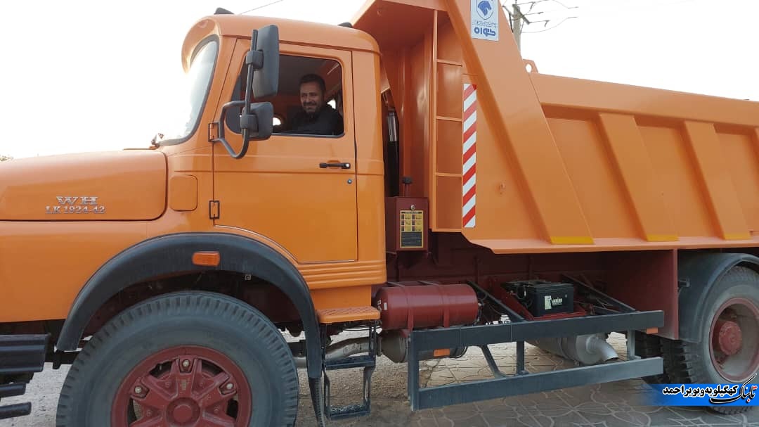 یک دستگاه کامیون بنز به ناوگان شهرداری لنده اضافه شد