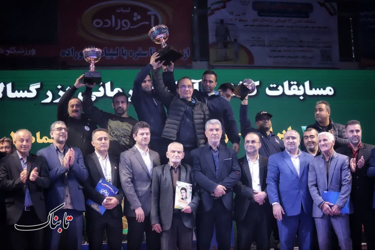اختتامیه رقابت&zwnj;های کشتی آزاد قهرمانی کشور در گرگان+تصاویر
