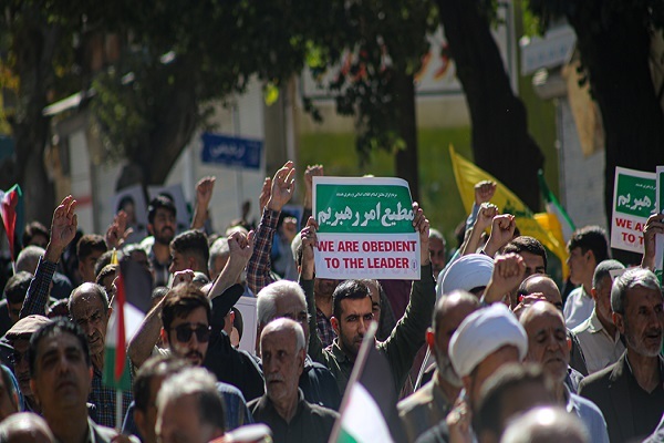 راهپیمایی پرشور مردم کرمانشاه در محکومیت جنایات رژیم صهیونیستی راهپیمایی پرشور مردم کرمانشاه در محکومیت جنایات رژیم صهیونیستی