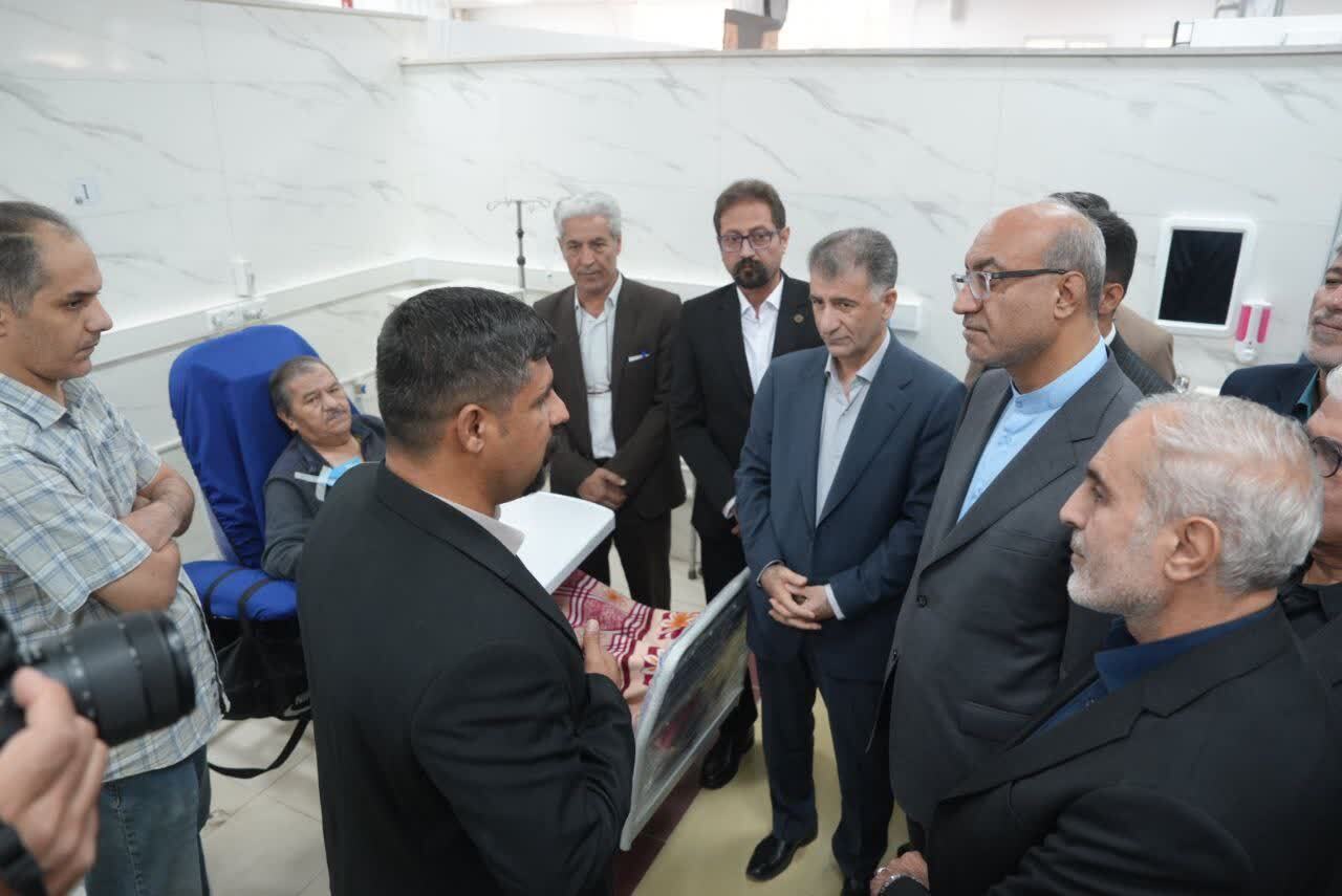 بزرگترین مرکز دیالیز غرب کشور در کرمانشاه افتتاح شد / گامی بزرگ در ارتقاء خدمات درمانی بیماران کلیوی بزرگترین مرکز دیالیز غرب کشور در کرمانشاه افتتاح شد / گامی بزرگ در ارتقاء خدمات درمانی بیماران کلیوی