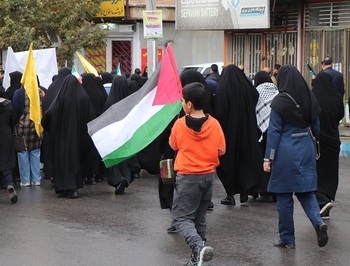 راهپیمایی 13 آبان ماه در ایلام از لنز دوربین تابناک